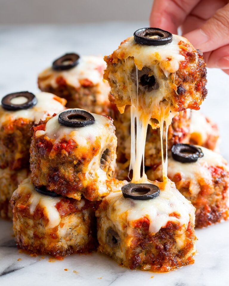 Spooky Spaghetti and Cheese Stuffed Meatballs Recipe