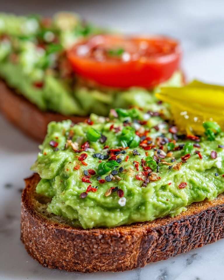 Creamy Avocado Toast with Optional Toppings Recipe