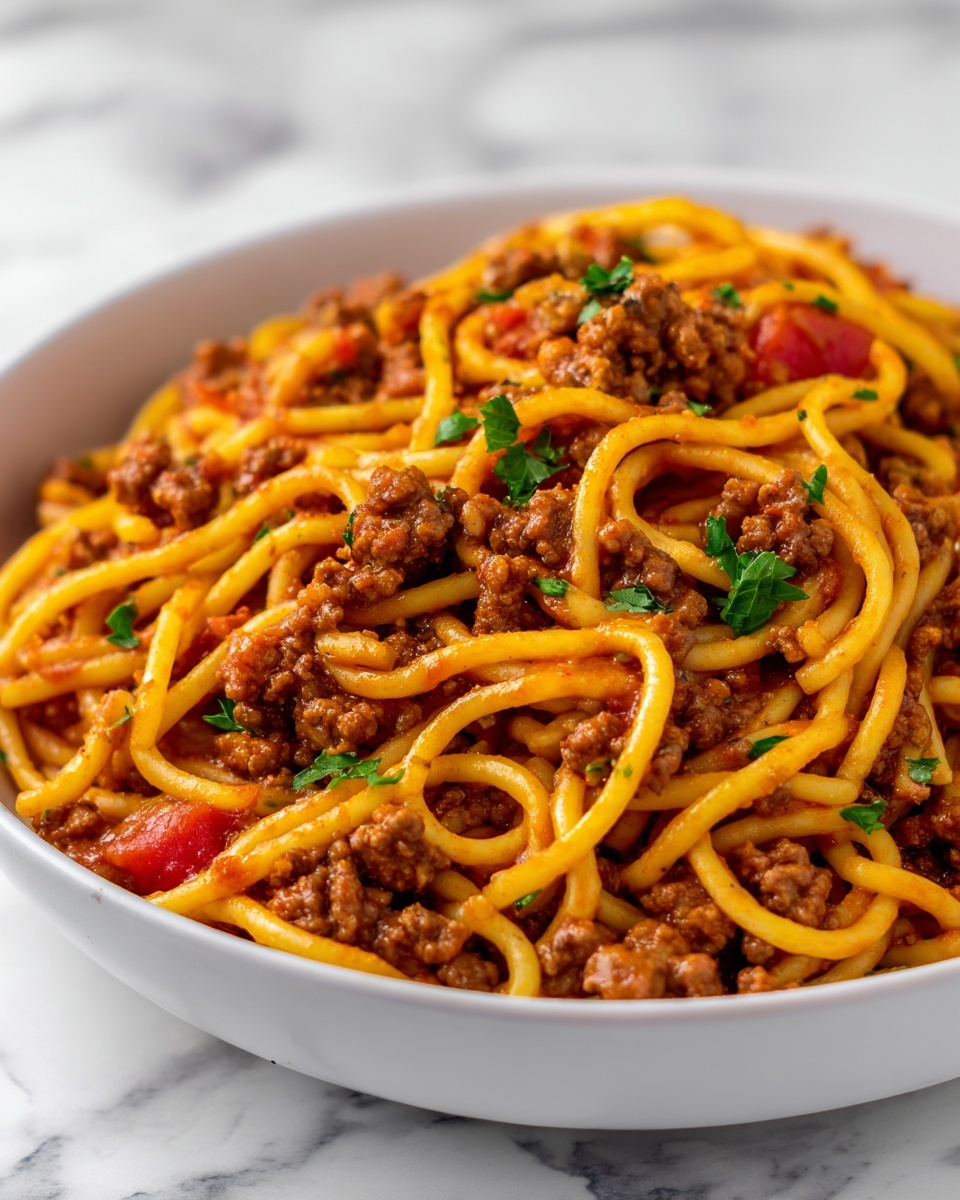 Taco Spaghetti Recipe - Recipe Image