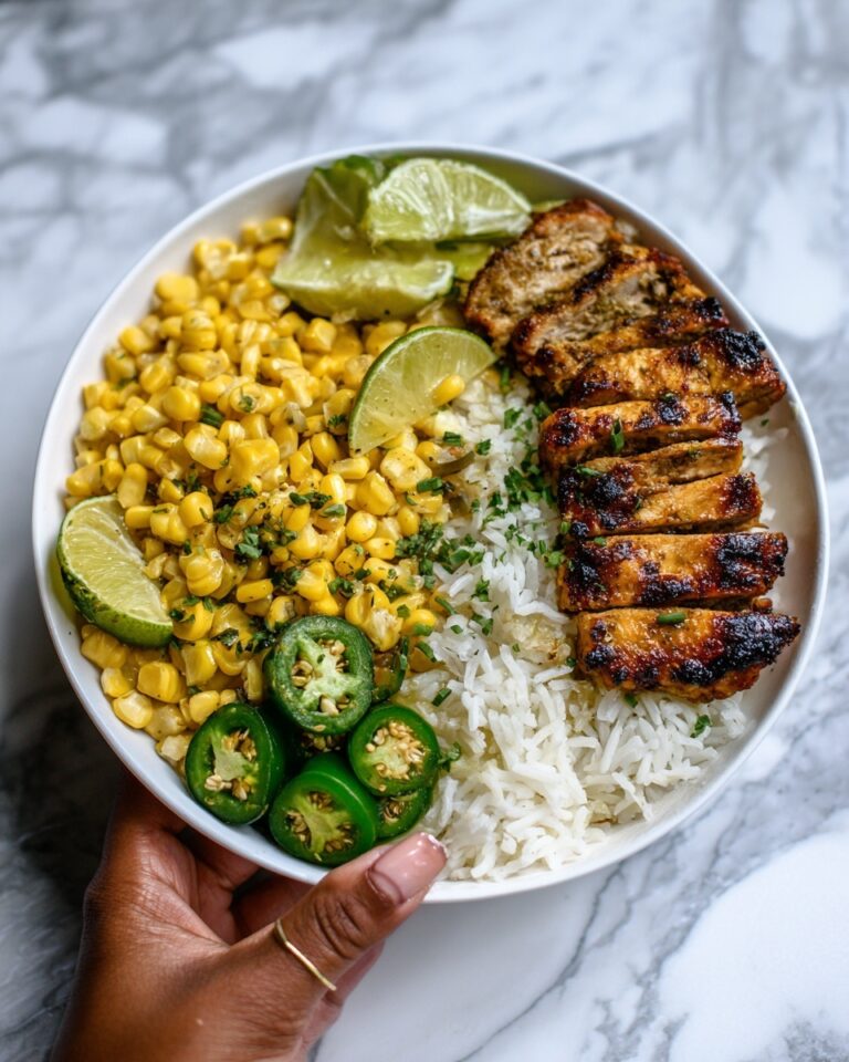 Street Corn Chicken Rice Bowl Recipe