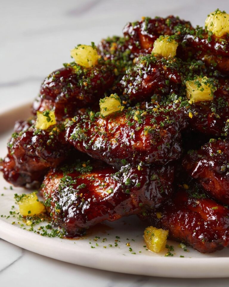 Brown Sugar Pineapple Wings Chicken Recipe