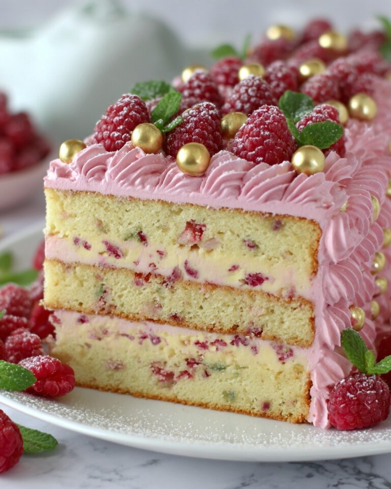 Lemon Raspberry Loaf Cake Recipe