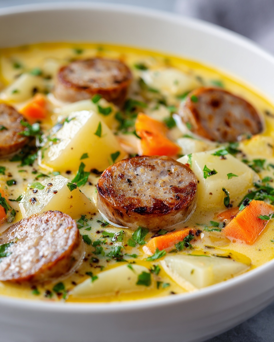 Kielbasa Potato Soup Recipe - Recipe Image