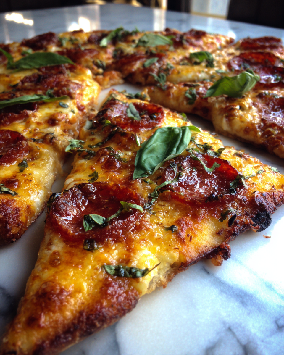 Stuffed Deep Dish Pizza Pie Recipe - Recipe Image