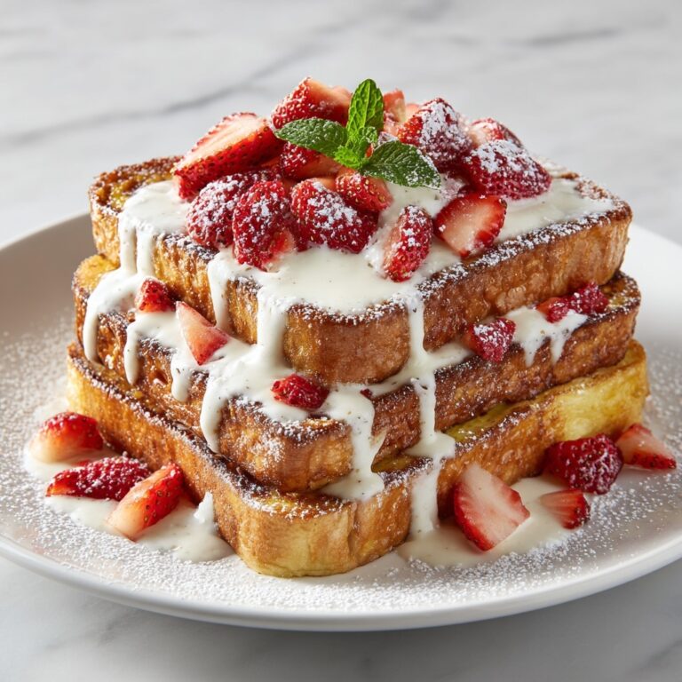 Strawberries & Cream French Toast Casserole Recipe
