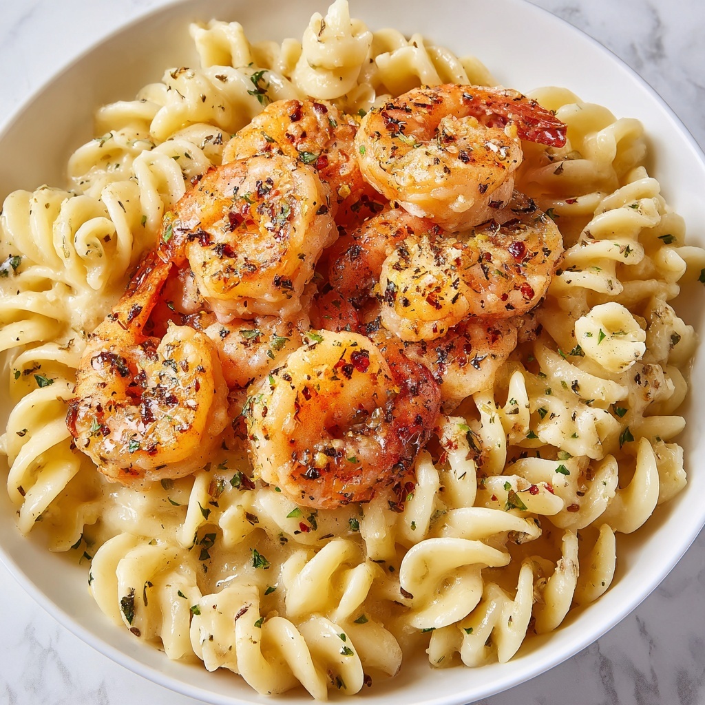 Creamy Cajun Shrimp and Chicken Pasta Recipe - Recipe Image