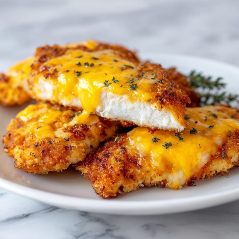 Crispy Cheddar Chicken Recipe