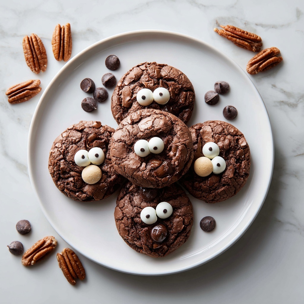 Chocolate Peanut Butter Reindeer Cookies Recipe - Recipe Image