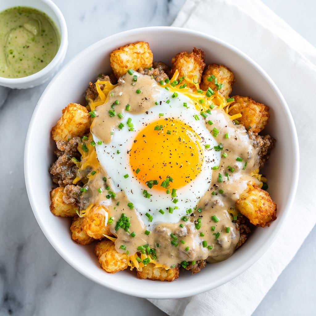 Tater Tot Breakfast Bowl Recipe - Recipe Image