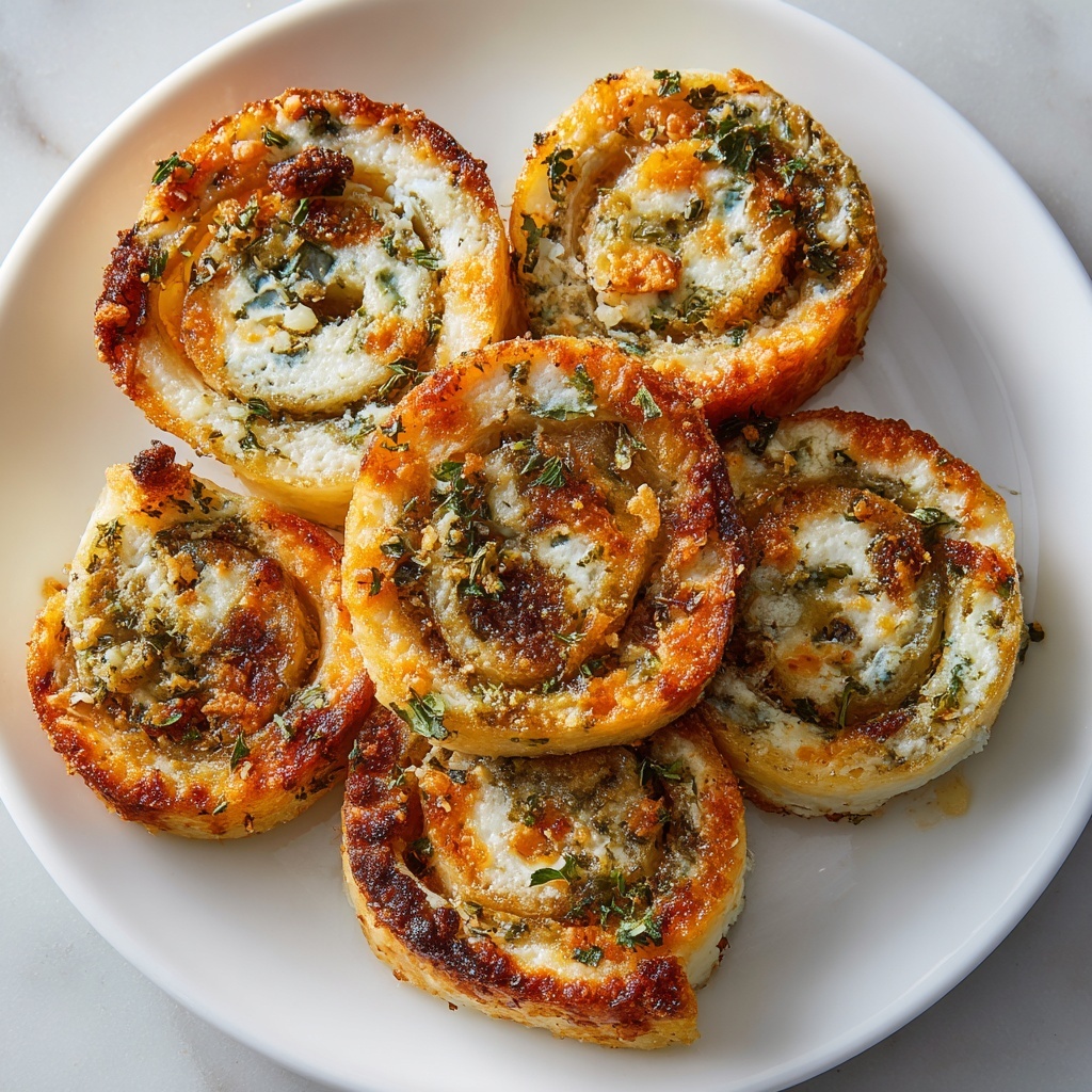 Turkey and Cheese Pinwheels Recipe - Recipe Image