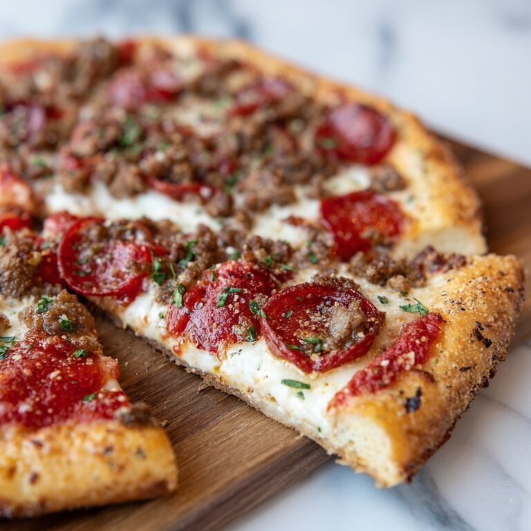 The Pizza Burger Pie Recipe