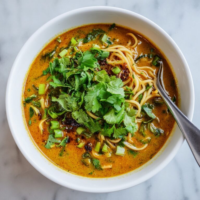 Thai Red Curry Noodle Soup Recipe