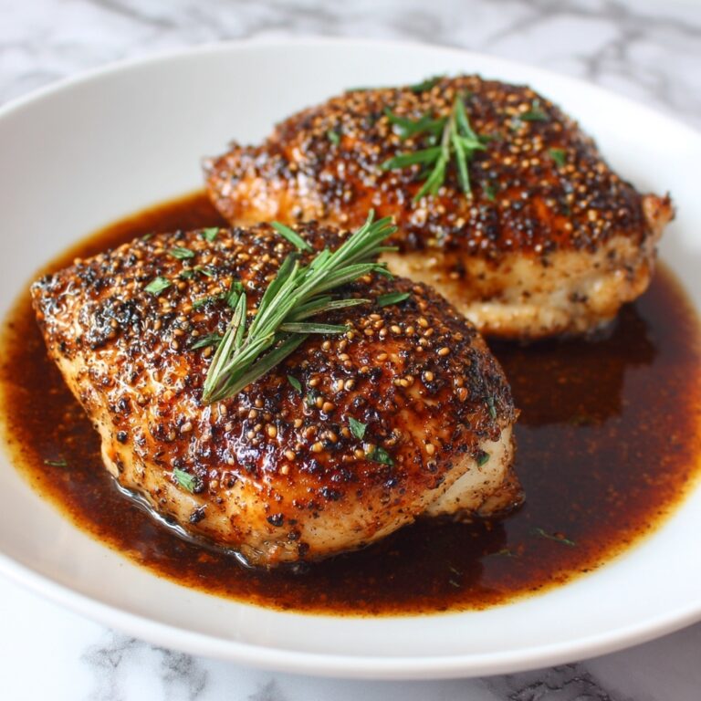 Honey Dijon Rosemary Baked Chicken Recipe