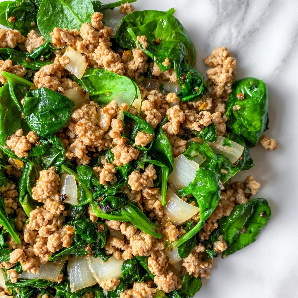 Garlic Butter Ground Turkey with Cauliflower Skillet Recipe - Recipe Image