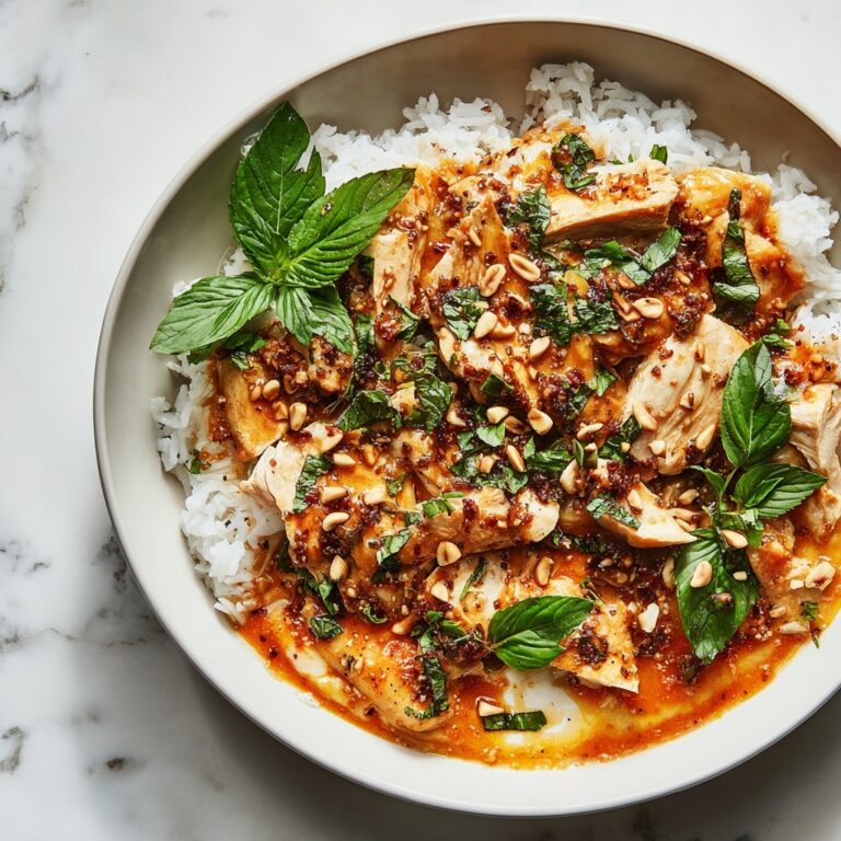 Creamy Slow Cooker Peanut Chicken Recipe