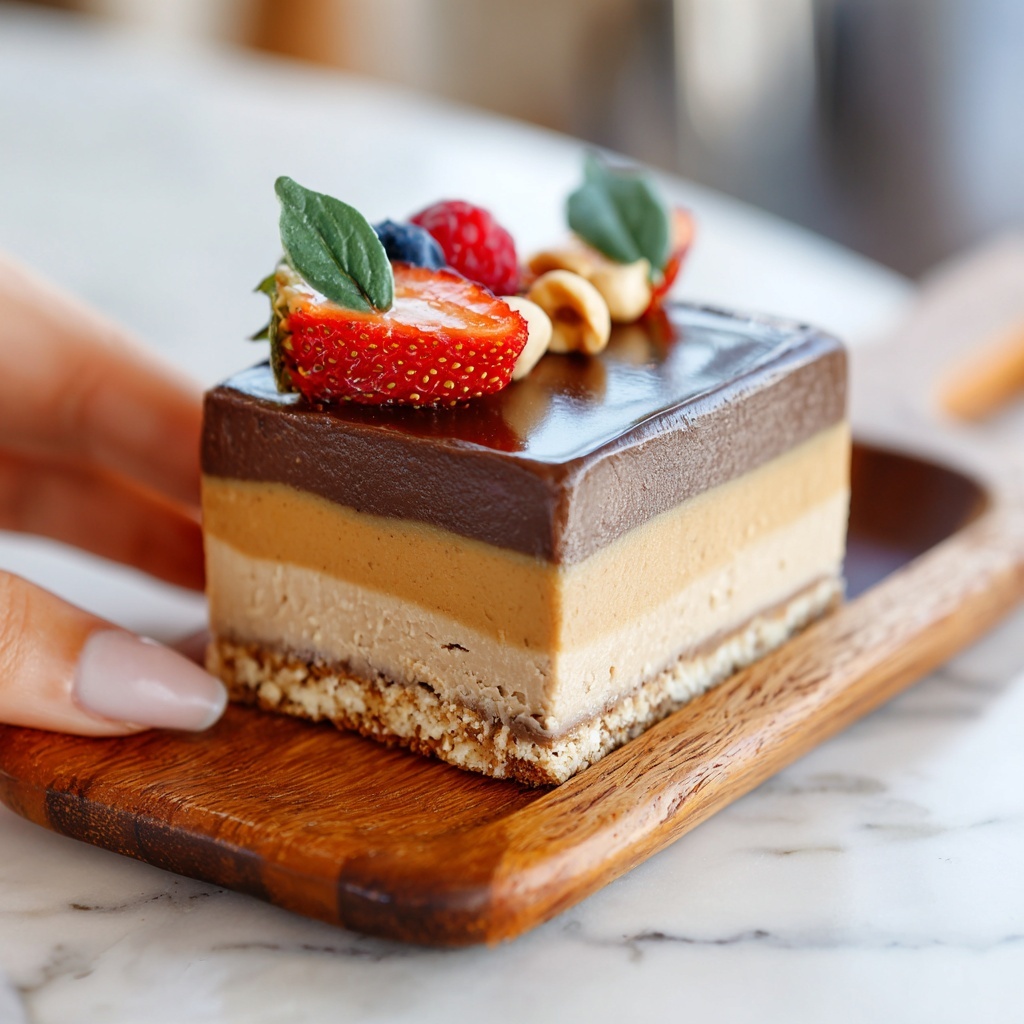 No-Bake Peanut Butter Bars Recipe - Recipe Image