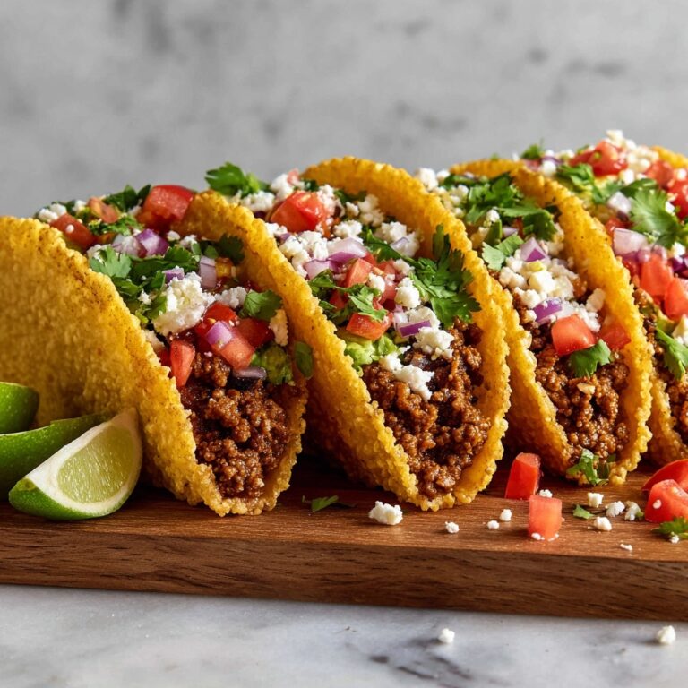 Crispy Ground Beef Tacos Fast Recipe