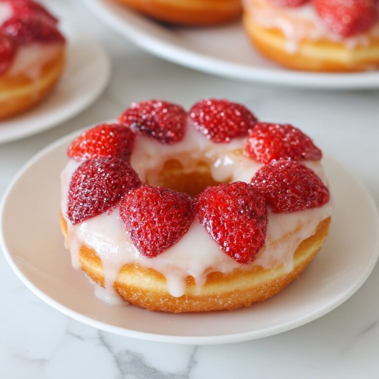 Strawberry Vanilla Bean Cronut Recipe