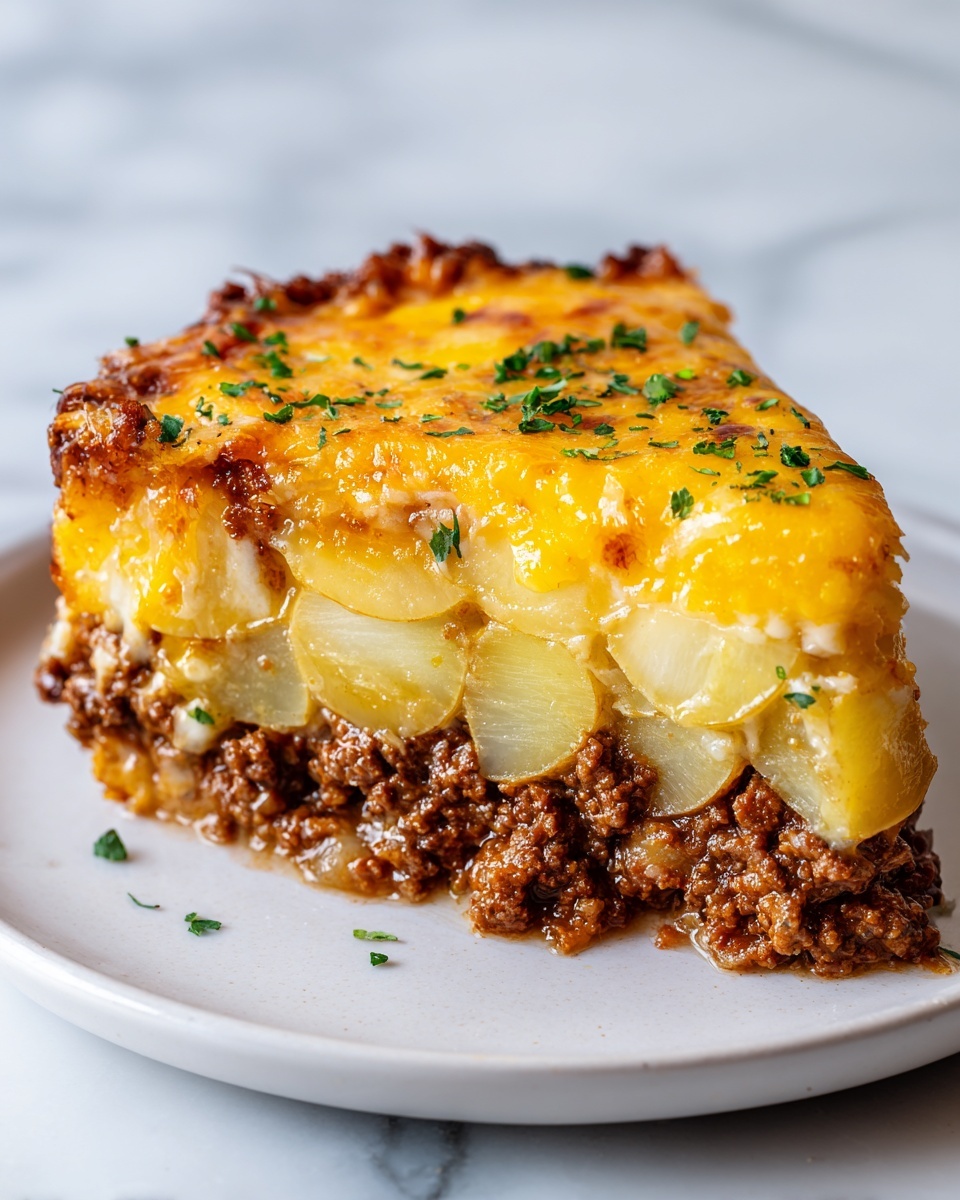 Loaded Potato and Meatloaf Casserole Recipe - Recipe Image