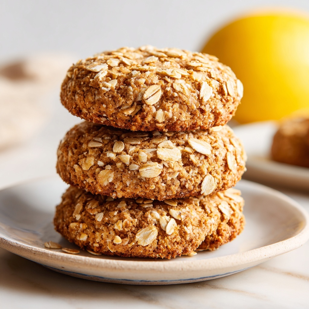 Lemon Oatmeal No-Bake Cookies Recipe - Recipe Image
