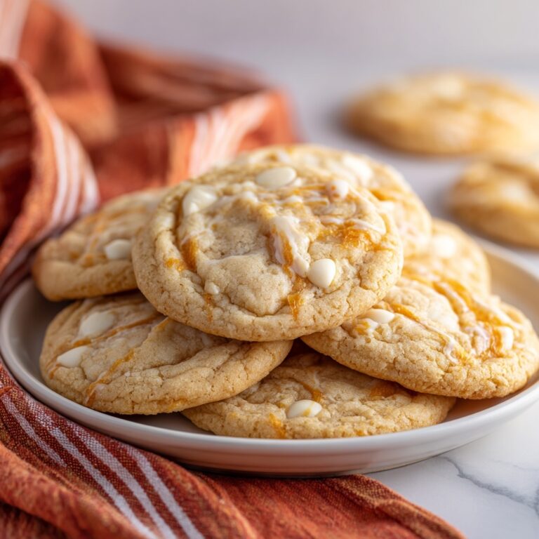 Pumpkin White Chocolate Chip Cookies Recipe