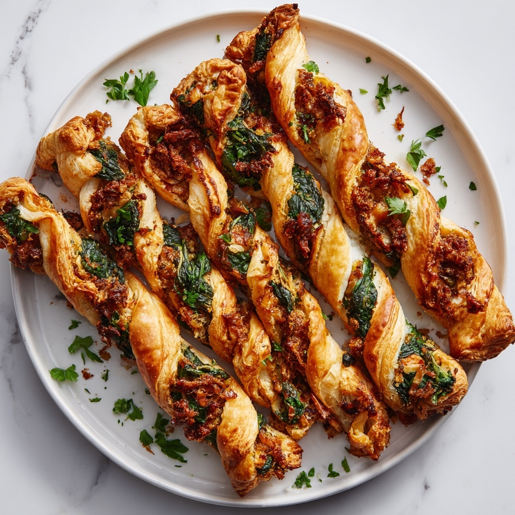 Cheesy Jalapeno Popper Puff Pastry Straws Recipe - Recipe Image