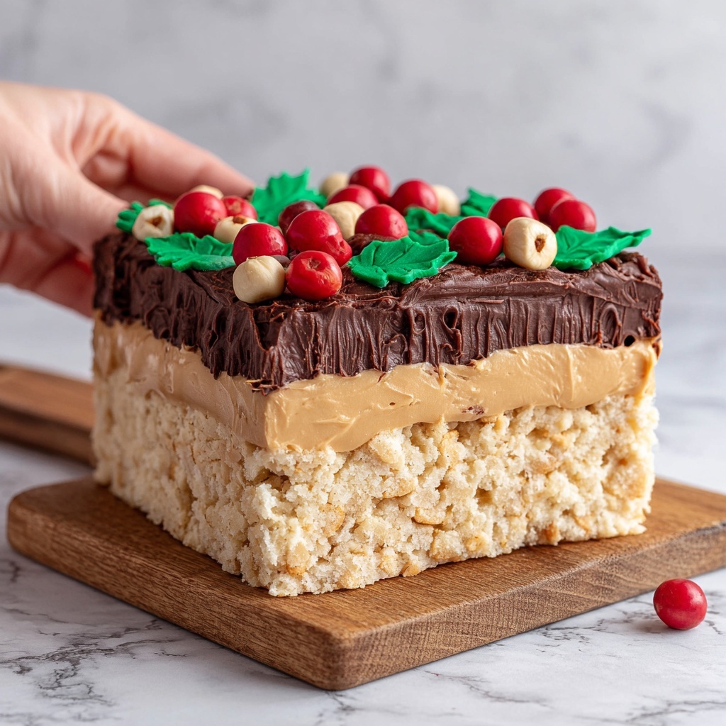 No-Bake Peanut Butter Bars Recipe - Recipe Image