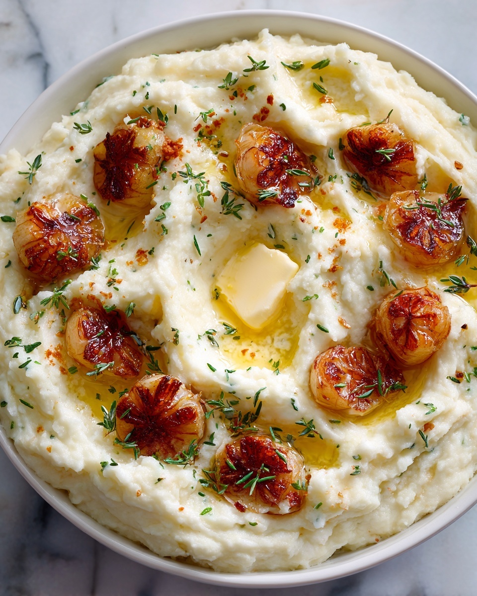 Roasted Garlic Mashed Potatoes Recipe - Recipe Image