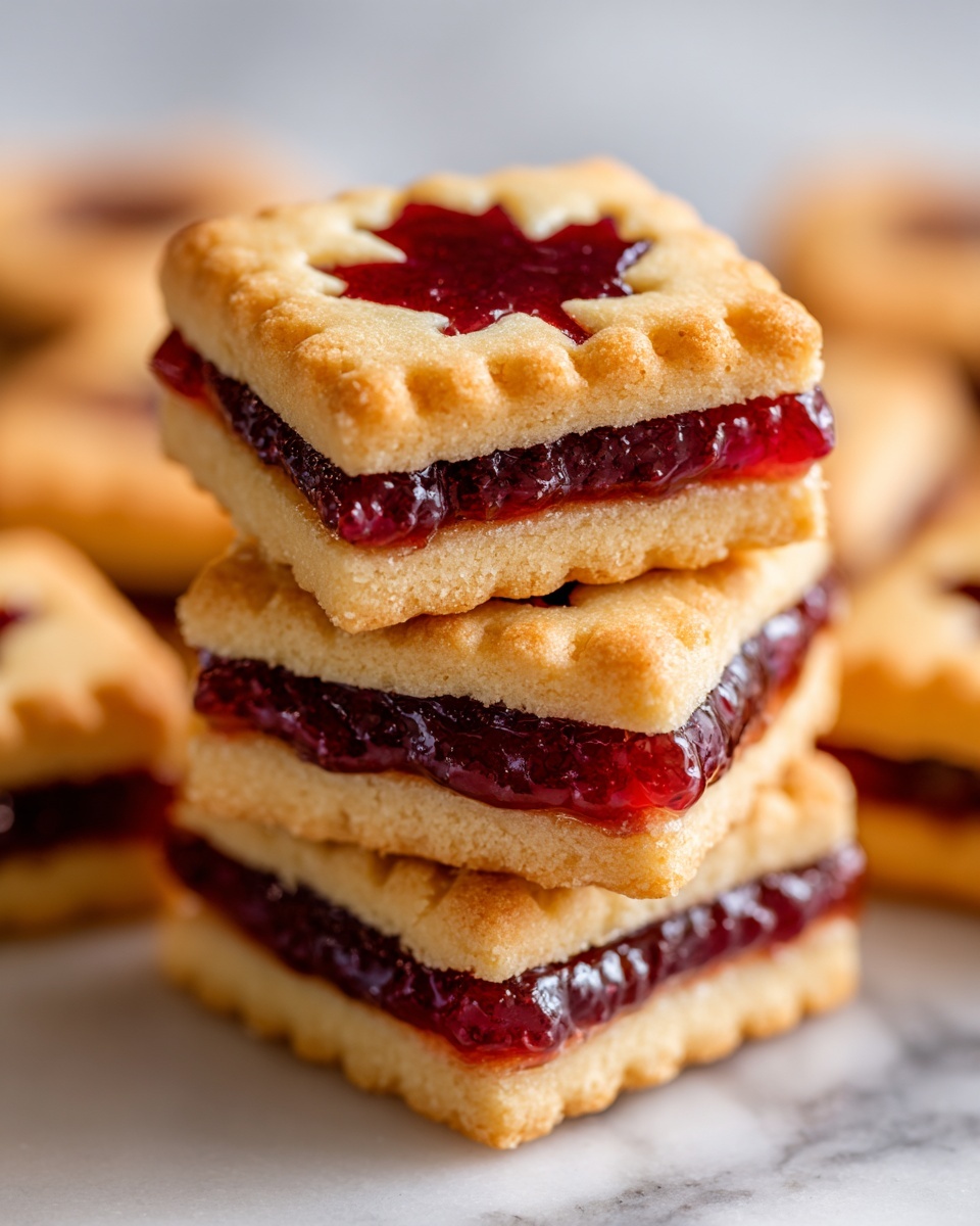 Peanut Butter and Jelly Sandwich Cookies Recipe - Recipe Image
