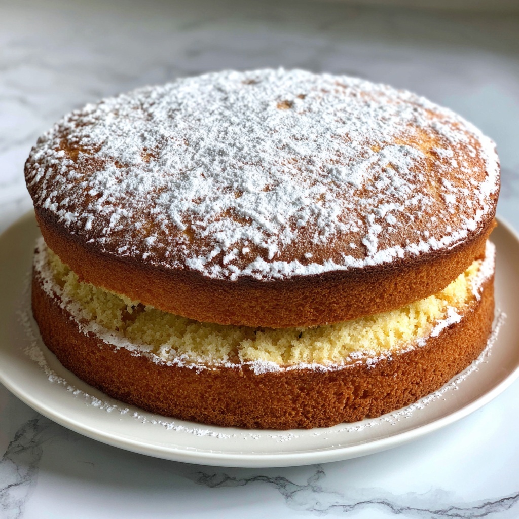 Vanilla Sponge Cake Recipe - Recipe Image