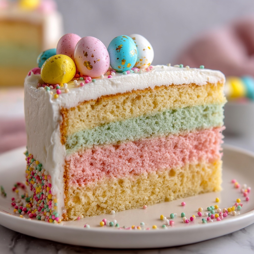Easter Poke Cake Recipe - Recipe Image