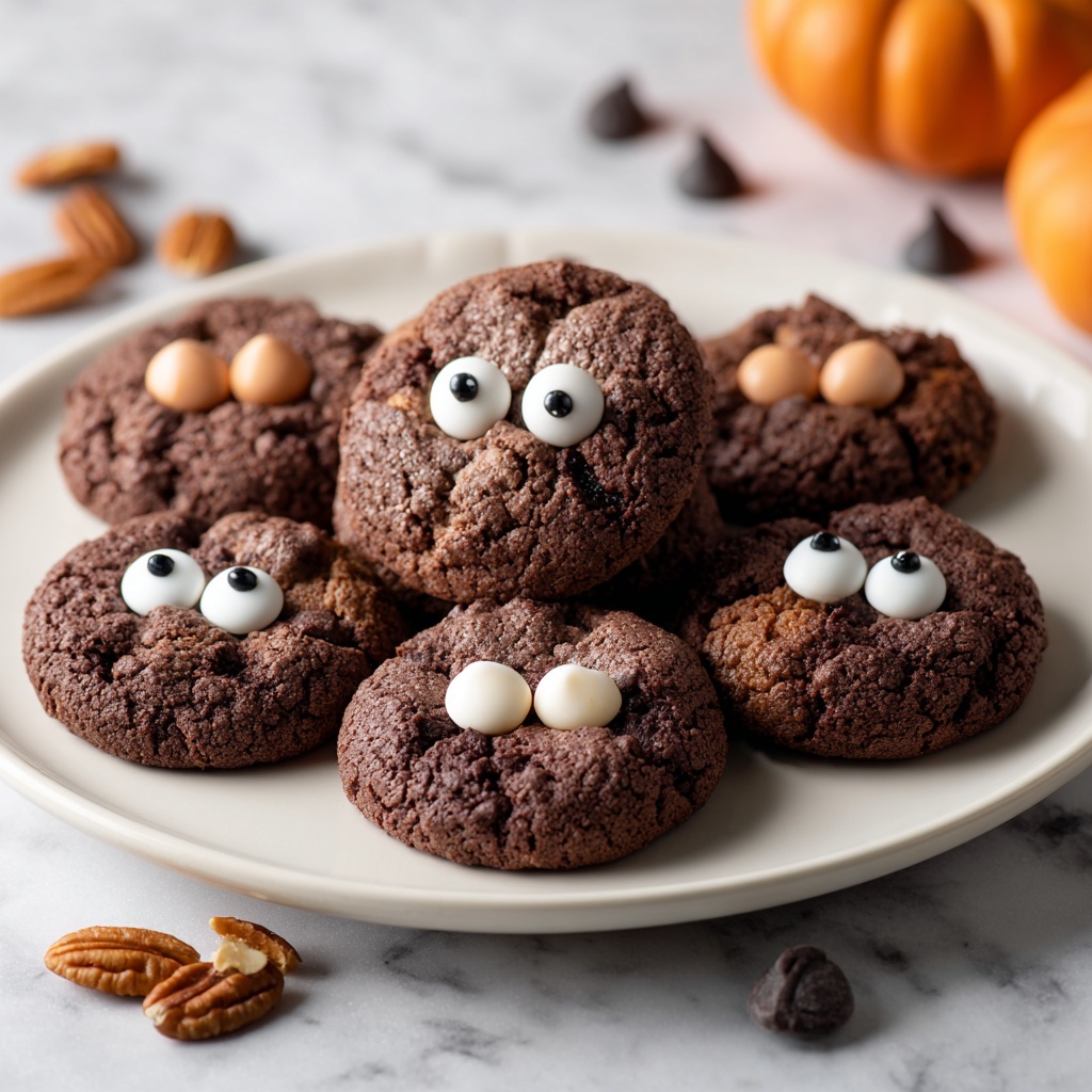 Chocolate Peanut Butter Reindeer Cookies Recipe - Recipe Image