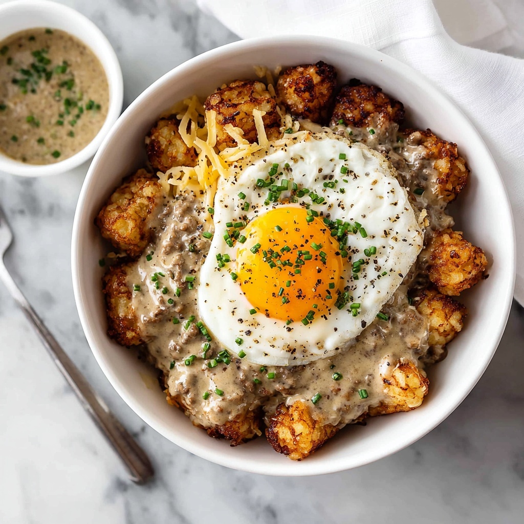 Tater Tot Breakfast Bowl Recipe - Recipe Image