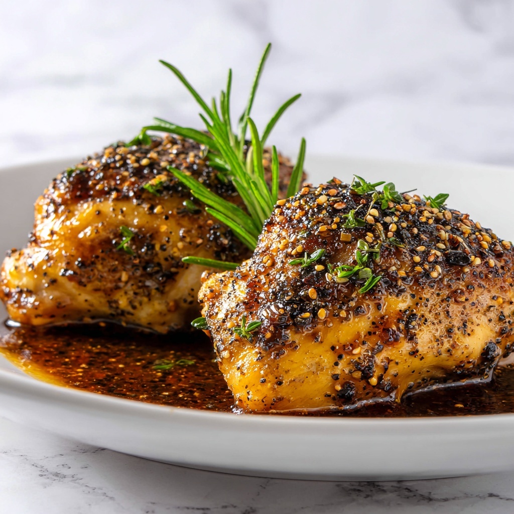 Honey Dijon Rosemary Baked Chicken Recipe - Recipe Image