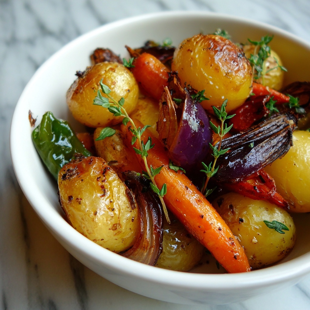 Garlic Herb Roasted Veggies Recipe - Recipe Image