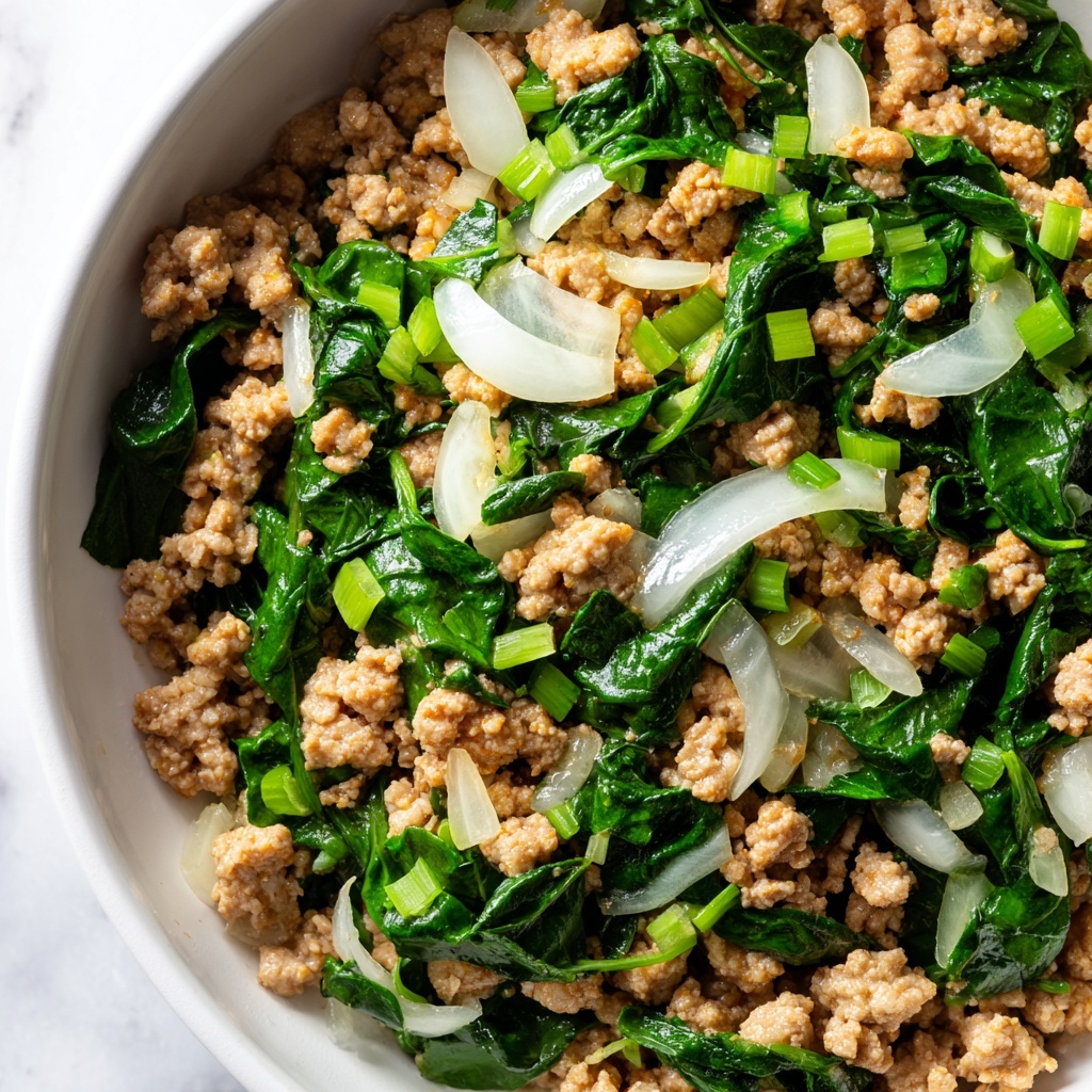 Garlic Butter Ground Turkey with Cauliflower Skillet Recipe - Recipe Image