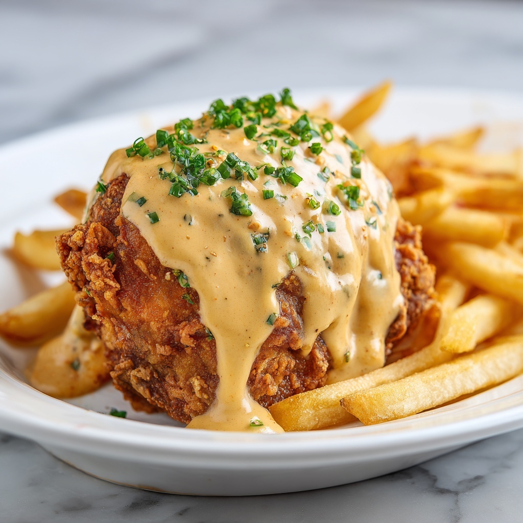 Chicken Fried Steak with Gravy Recipe - Recipe Image
