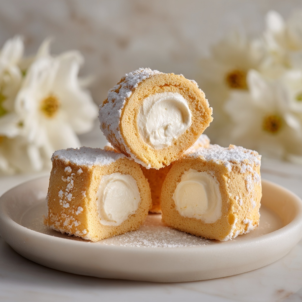 Homemade Twinkies Vanilla Cakes Recipe - Recipe Image