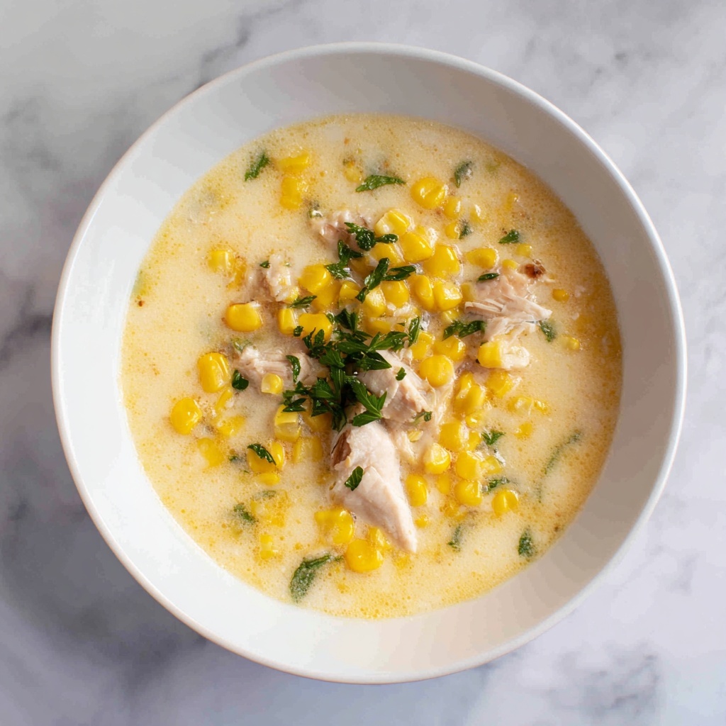 Chicken and Sweet Corn Soup Recipe - Recipe Image