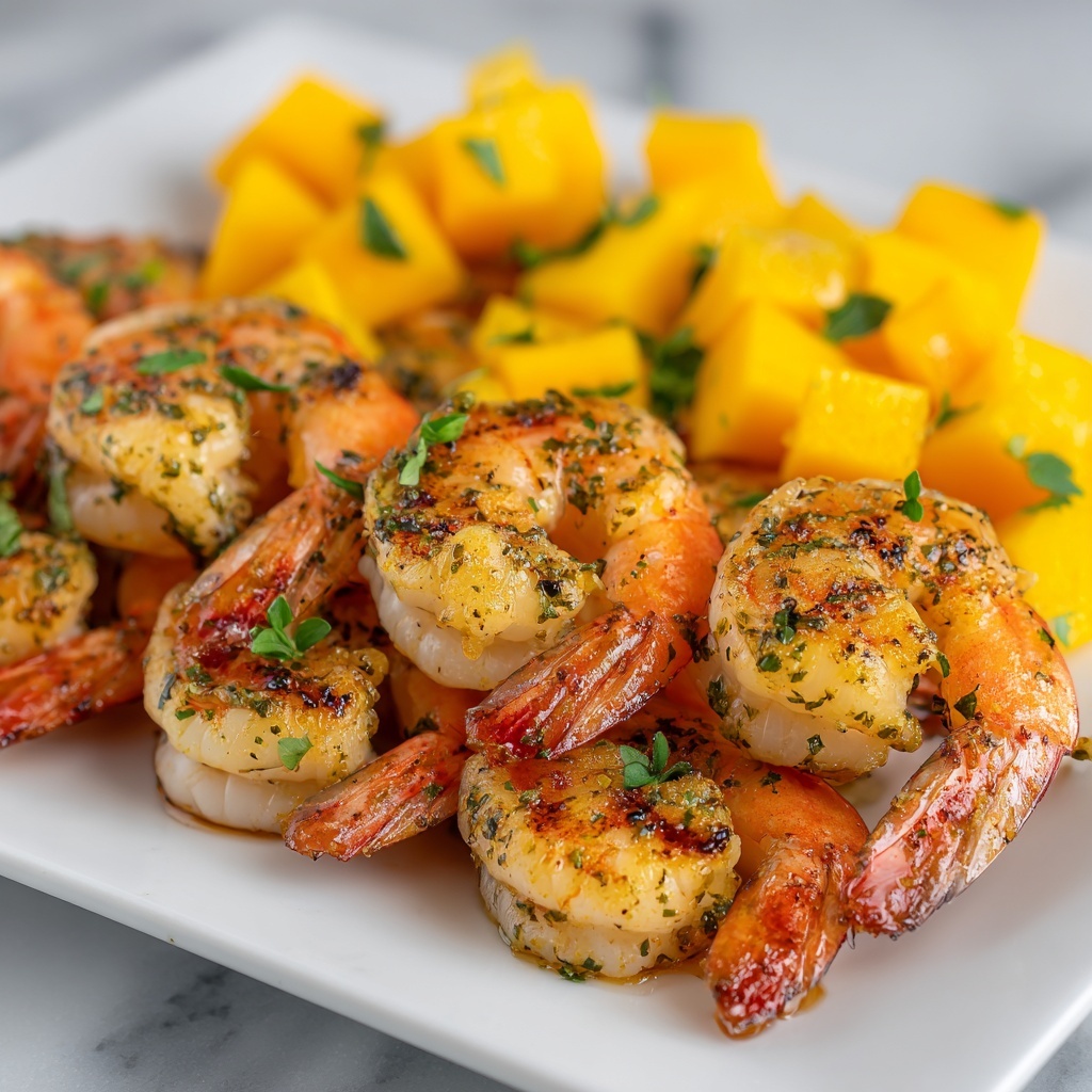 Mango Jalapeño BBQ Shrimp Recipe - Recipe Image