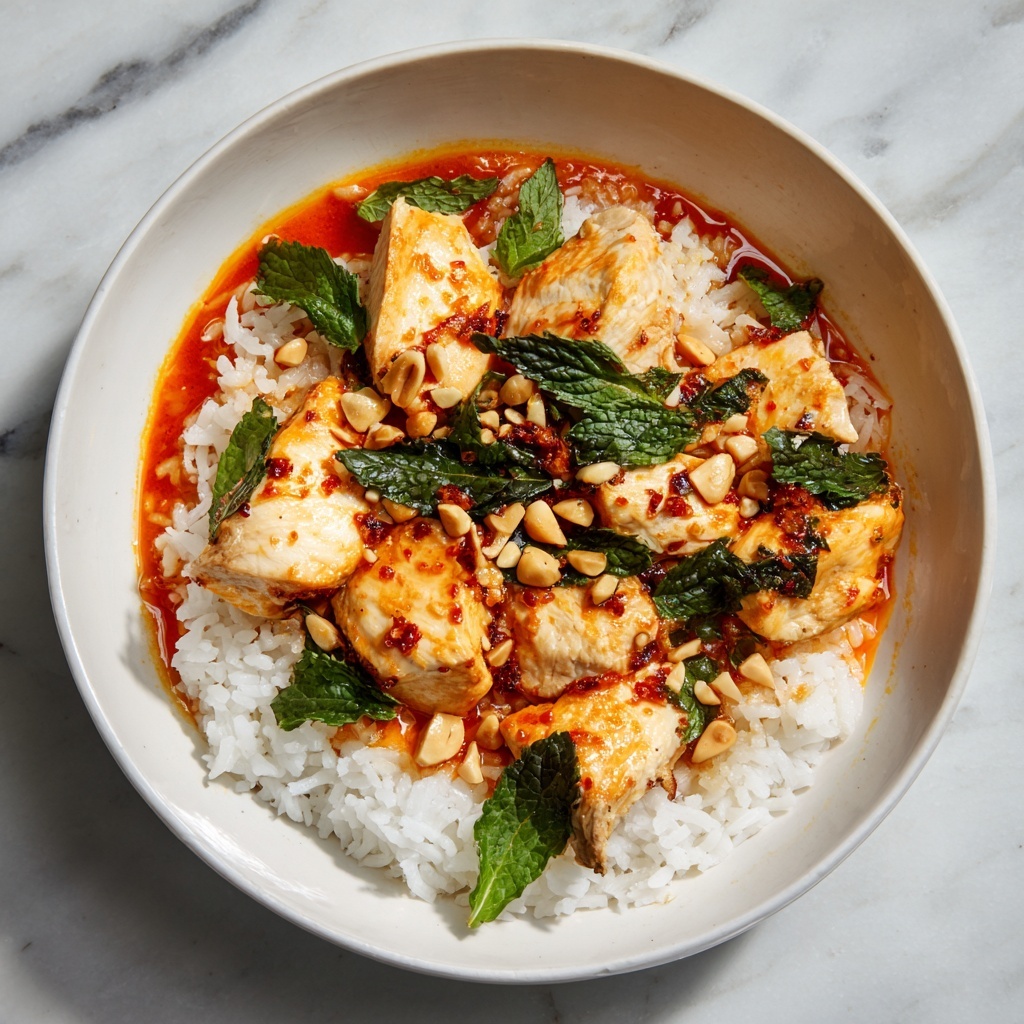 Creamy Slow Cooker Peanut Chicken Recipe - Recipe Image