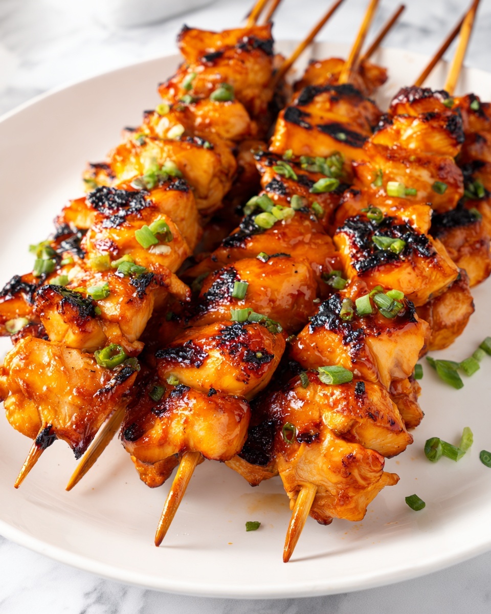 Bang Bang Chicken Skewers Recipe - Recipe Image