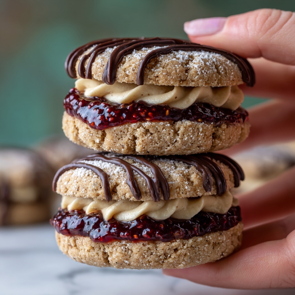 PB and J Stuffed Cookies: The Ultimate Recipe and Baking Guide Recipe - Recipe Image