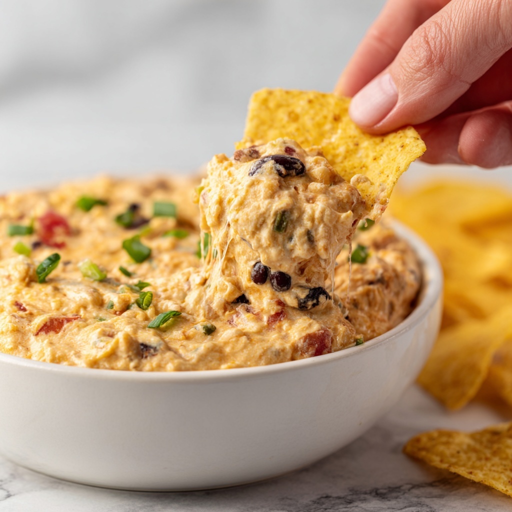 Crock Pot Chicken Nacho Dip Recipe - Recipe Image