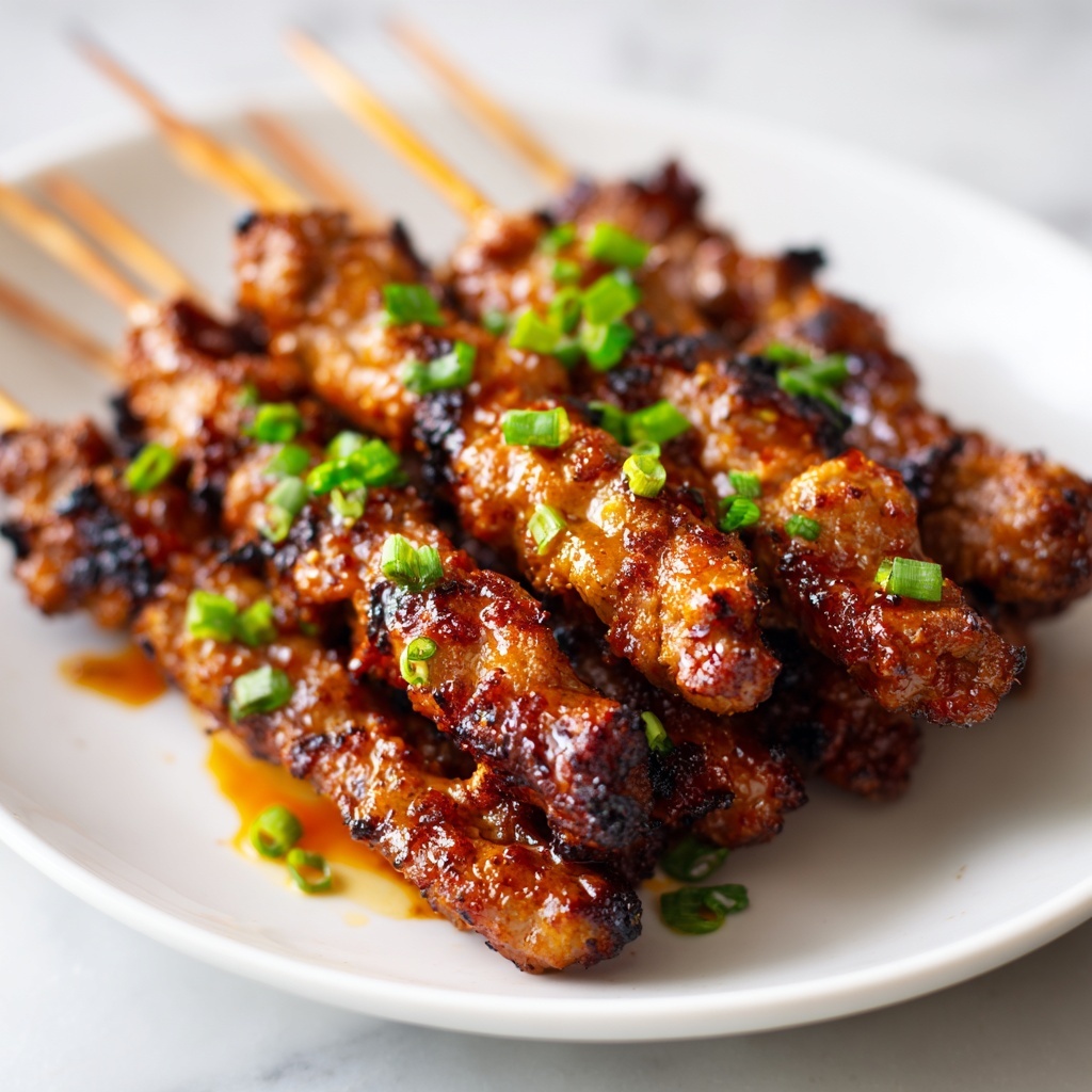 Honey Garlic Asian Chicken Kabobs Recipe - Recipe Image