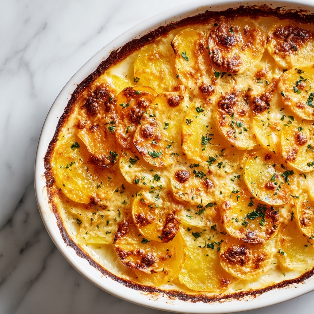 Cheesy Scalloped Potatoes: The Ultimate Comfort Food Recipe - Recipe Image