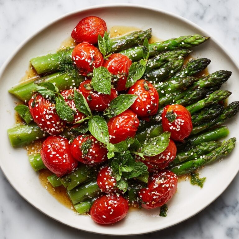 Balsamic Tomato and Parmesan Asparagus Delight Recipe
