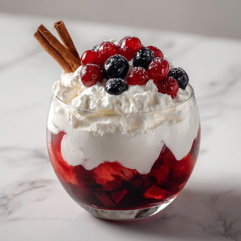 Cranberry Jello Salad with Cream Cheese Topping Recipe