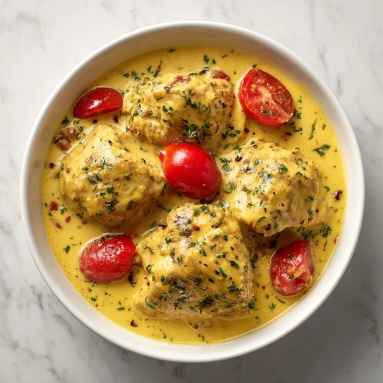 Creamy Pesto Chicken with Roasted Tomatoes Recipe