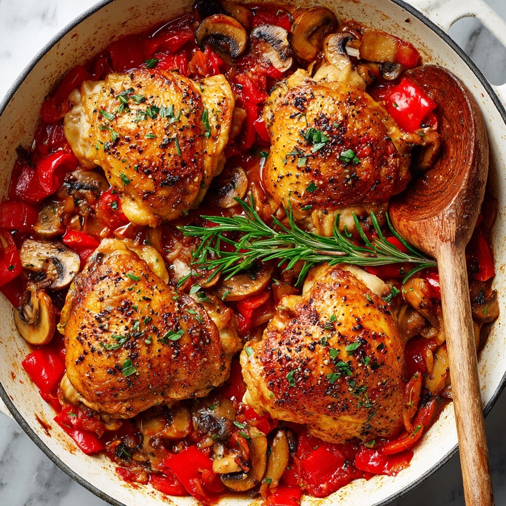 Hearty Chicken Cacciatore Recipe - Recipe Image